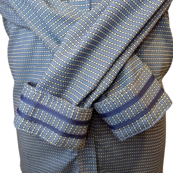 Robert Graham blue button front shirt XL - Picture 3 of 11